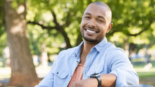 man in a casual shirt